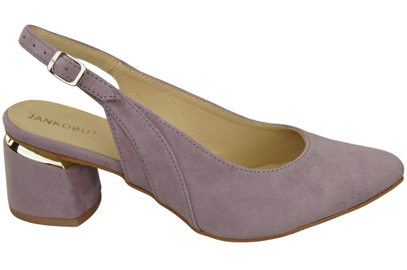 Women's Sandals in Natural Suede Leather - Elegance and Comfort 196 Z ElitaBut