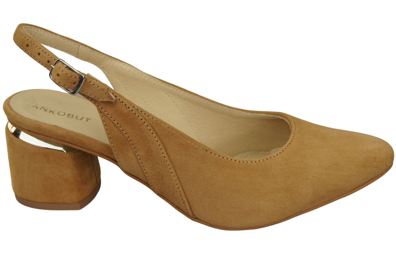 Women's Sandals in Natural Suede Leather - Elegance and Comfort 196 Z ElitaBut