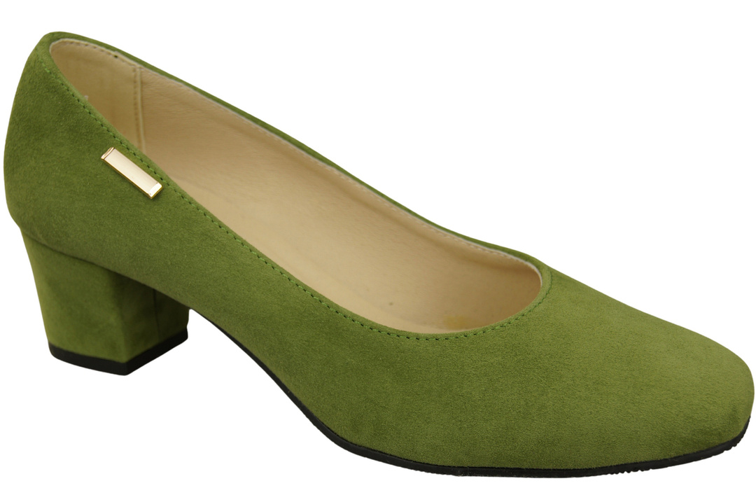 Comfortable Women's Shoes Pumps Natural Suede Leather 172 Z ElitaBut