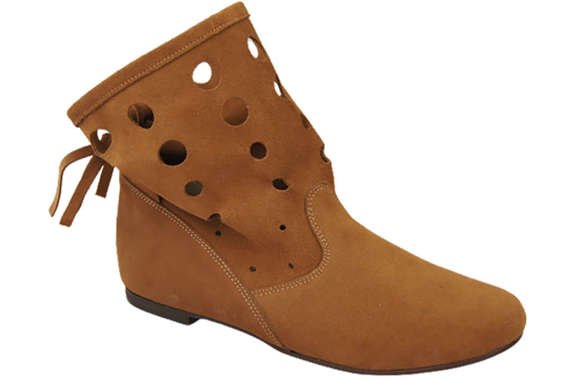 Shoes Boots Women's natural leather velor 160 ElitaBut