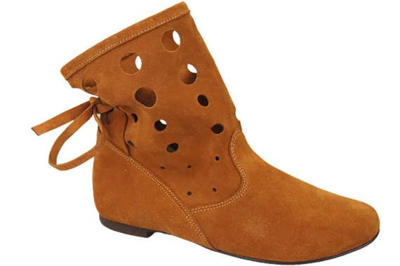 Shoes Boots Women's natural leather velor 160 ElitaBut