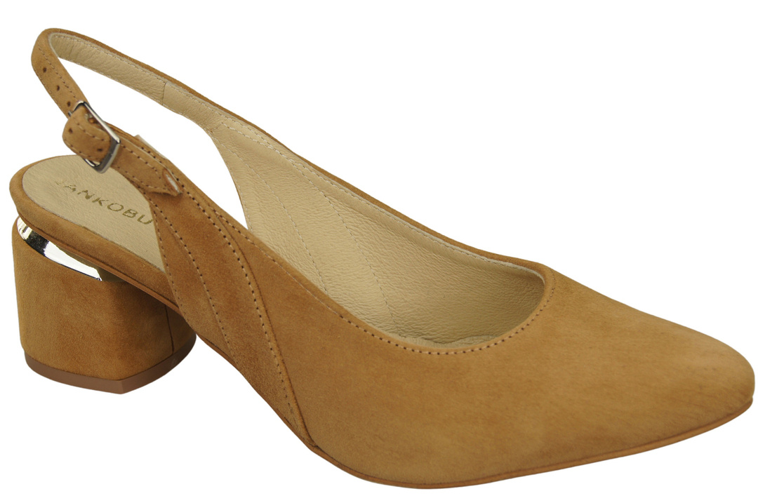 Women's Sandals in Natural Suede Leather - Elegance and Comfort 196 Z ElitaBut