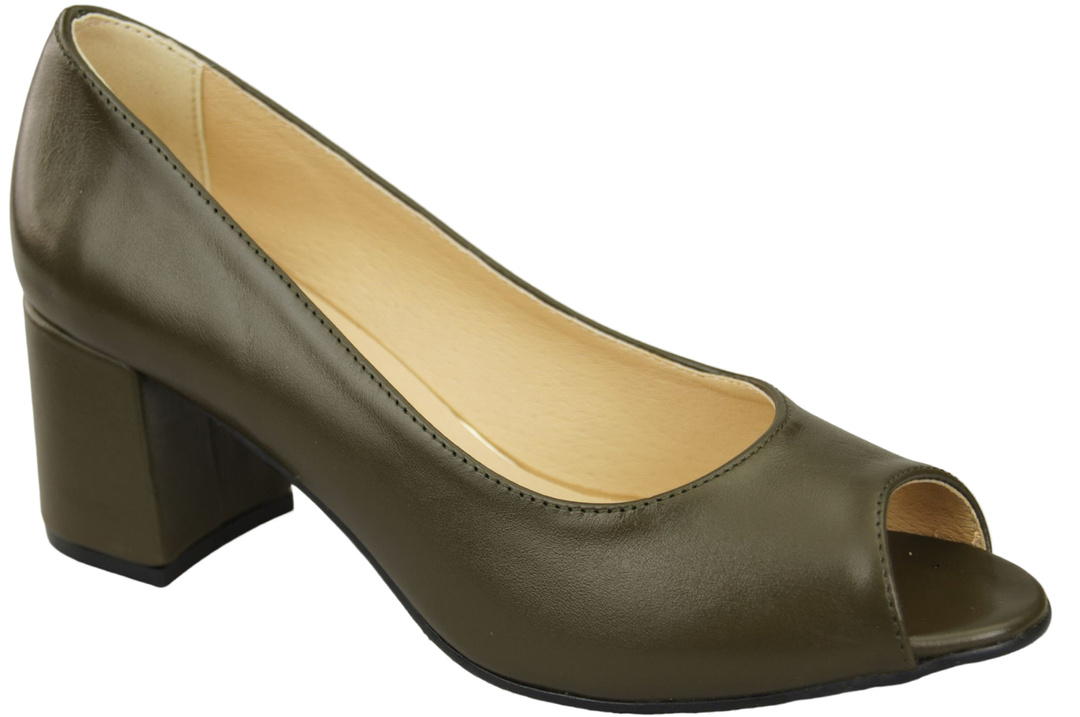 Women's Shoes PEEP TOE  Natural leather 192 ElitaBut