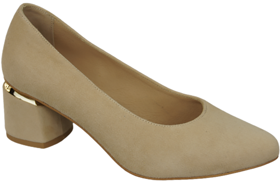 Women's footwear Women's pumps Suede leather 143 ElitaBut