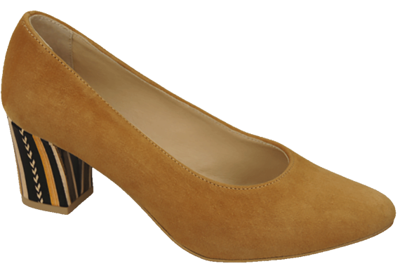 Women's footwear Women's pumps Suede leather 158 Z ElitaBut