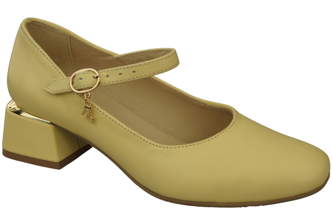 Women's shoes Pumps with a strap, natural leather 202 ElitaBut