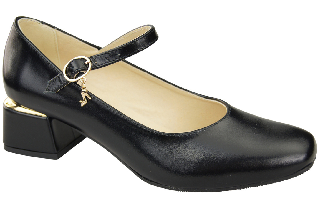 Women's shoes Pumps with a strap, natural leather 202 ElitaBut