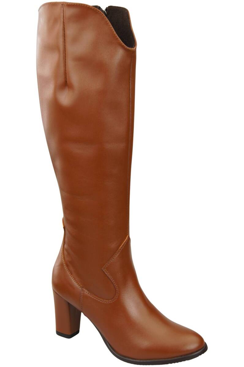 Stylische Damen Stiletto Stiefel Naturleder 211 ElitaBut