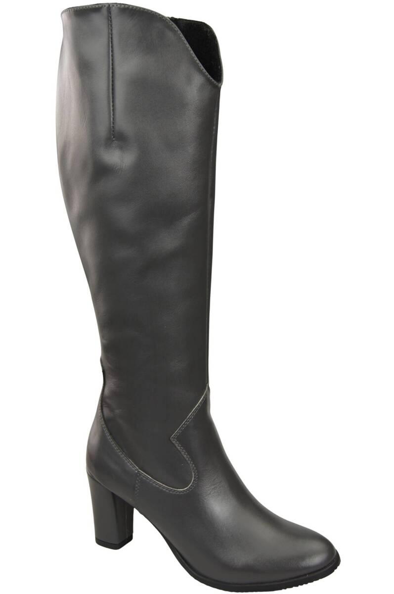 Stylische Damen Stiletto Stiefel Naturleder 211 ElitaBut