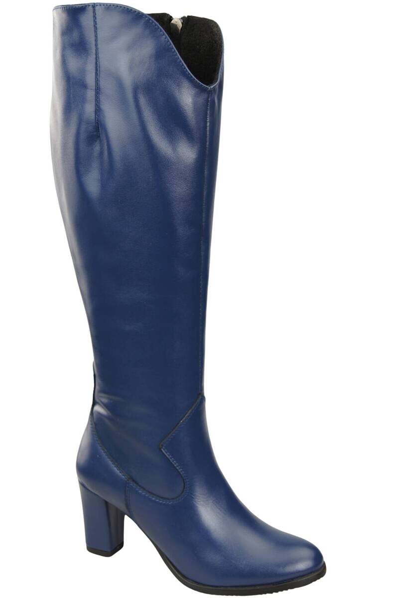 Stylische Damen Stiletto Stiefel Naturleder 211 ElitaBut