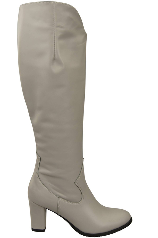 Stylish Footwear Women's Boots On A Heel Natural Leather 211 ElitaBut