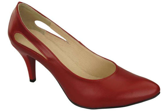 Women's shoes Pumps Natural leather 166 ElitaBut