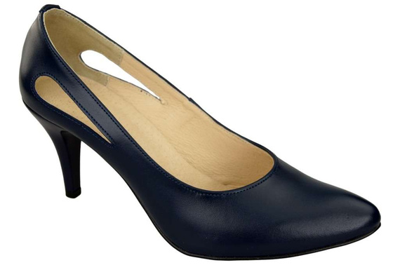 Women's shoes Pumps Natural leather 166 ElitaBut