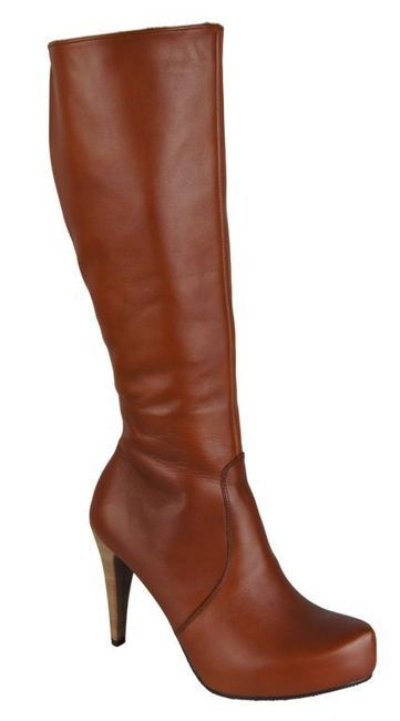 Shoes Women's boots On the platform natural leather 687 ElitaBut