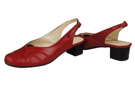 Footwear Women Sandals natural leather 842 ElitaBut