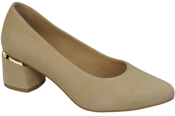 Women's footwear Women's pumps Suede leather 143 ElitaBut