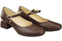 Women's shoes Pumps with a strap, natural leather 202 ElitaBut