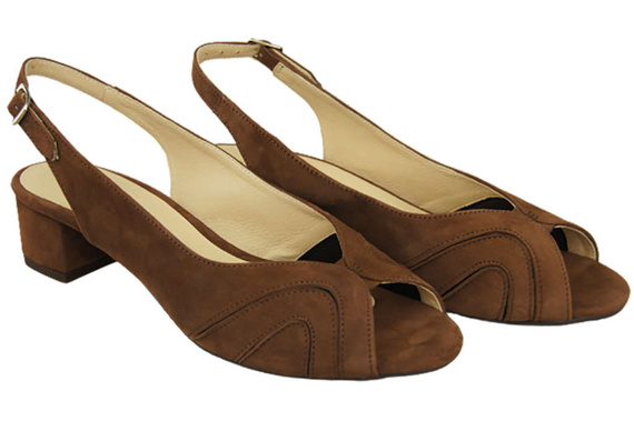 Shoes Women Sandals natural leather 991 ElitaBut