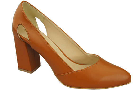 Women's shoes Pumps Natural leather 184 ElitaBut