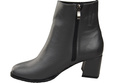 Women's Black Winter Ankle Boots Genuine Leather 214 From ElitaBut