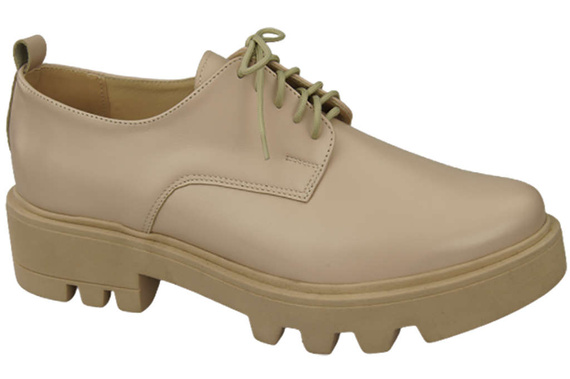 Women's shoes Lace-up leather Natural 180 ElitaBut