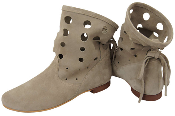 Shoes Boots Women's natural leather velor 160 ElitaBut