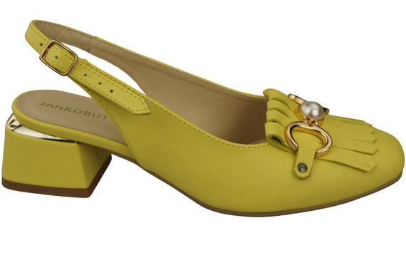 Women's Shoes Sandals Decorated with Fringes Natural Leather 208 ElitaBut