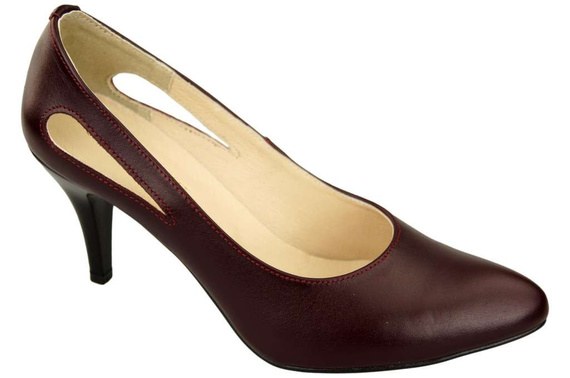 Women's shoes Pumps Natural leather 166 ElitaBut