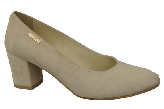 Women's Shoes Pumps Natural Leather Suede 125 ElitaBut