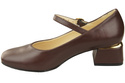 Women's shoes Pumps with a strap, natural leather 202 ElitaBut
