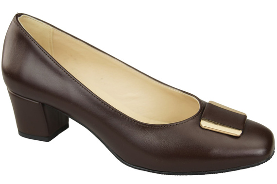 Women's shoes Pumps Natural leather 187 ElitaBut