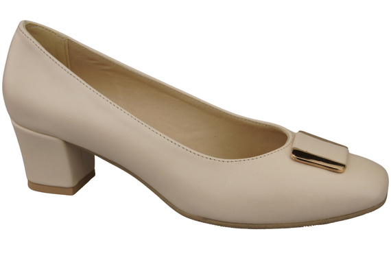 Women's shoes Pumps Natural leather 187 ElitaBut