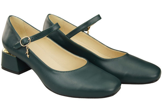 Women's shoes Pumps with a strap, natural leather 202 ElitaBut