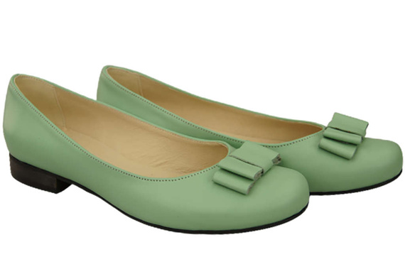 Women's Ballerinas Shoes Natural Leather 702 ElitaBut