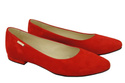 Women's shoes Ballerinas natural leather Suede 131 ElitaBut