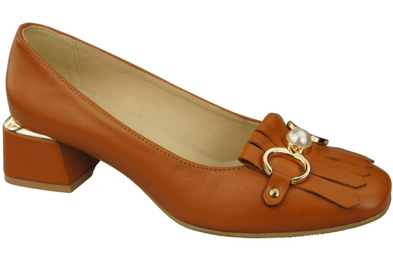 Women's shoes Pumps Natural leather 195 ElitaBut