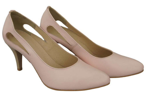 Women's shoes Pumps Natural leather 166 ElitaBut