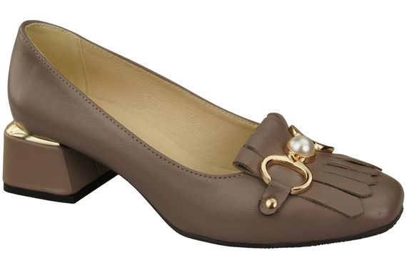 Women's shoes Pumps Natural leather 195 ElitaBut