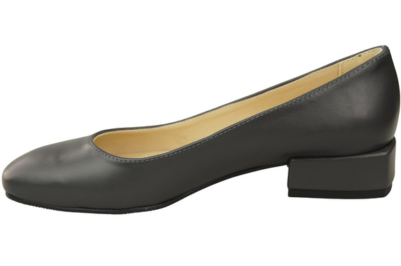 Comfortable Women's Shoes Flat Pumps, Natural Leather 204 ElitaBut