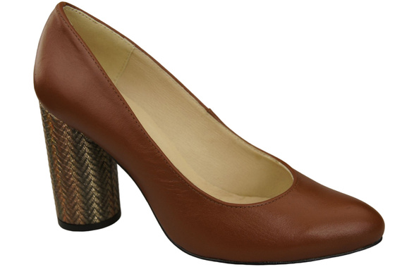 Women's shoes Pumps Natural leather 194 ElitaBut