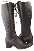 Shoes Women's boots Lace-up natural leather 595 ElitaBut