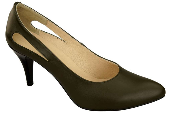 Women's shoes Pumps Natural leather 166 ElitaBut