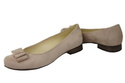 Women's Shoes Ballerinas natural leather Suede 126 ElitaBut