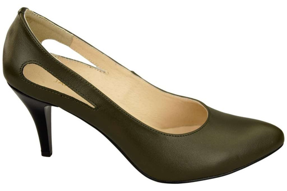 Women's shoes Pumps Natural leather 166 ElitaBut