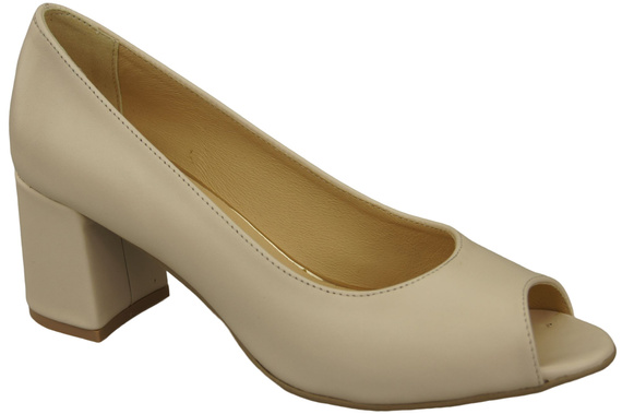 Women's Shoes PEEP TOE  Natural leather 192 ElitaBut