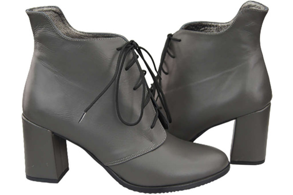 Shoes Boots Women Lace-up Spring / Fall natural leather 174 L ElitaBut