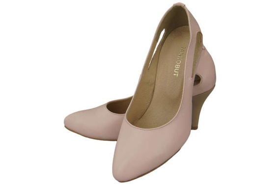 Women's shoes Pumps Natural leather 166 ElitaBut