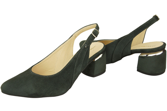 Women's Sandals in Natural Suede Leather - Elegance and Comfort 196 Z ElitaBut