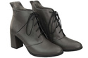 Shoes Boots Women Lace-up Spring / Fall natural leather 174 L ElitaBut