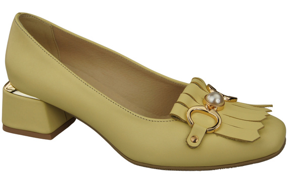 Women's shoes Pumps Natural leather 195 ElitaBut